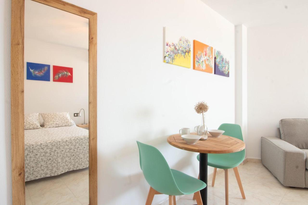 Larios Dos 504. Estudio Con Vistas Al Mar Cerca De La Playa Torrox Dış mekan fotoğraf