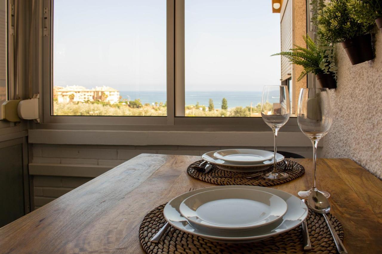 Larios Dos 504. Estudio Con Vistas Al Mar Cerca De La Playa Torrox Dış mekan fotoğraf